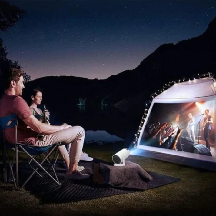 Projecteur Magcubique Portable, 4K, Android 11, HY300 Touriste, WiFi 1080P, 1280*720P-Magcubic