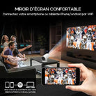 Projecteur Magcubique Portable, 4K, Android 11, HY300 Touriste, WiFi 1080P, 1280*720P-Magcubic