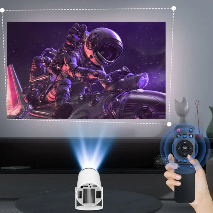 Projecteur Magcubique Portable, 4K, Android 11, HY300 Touriste, WiFi 1080P, 1280*720P-Magcubic
