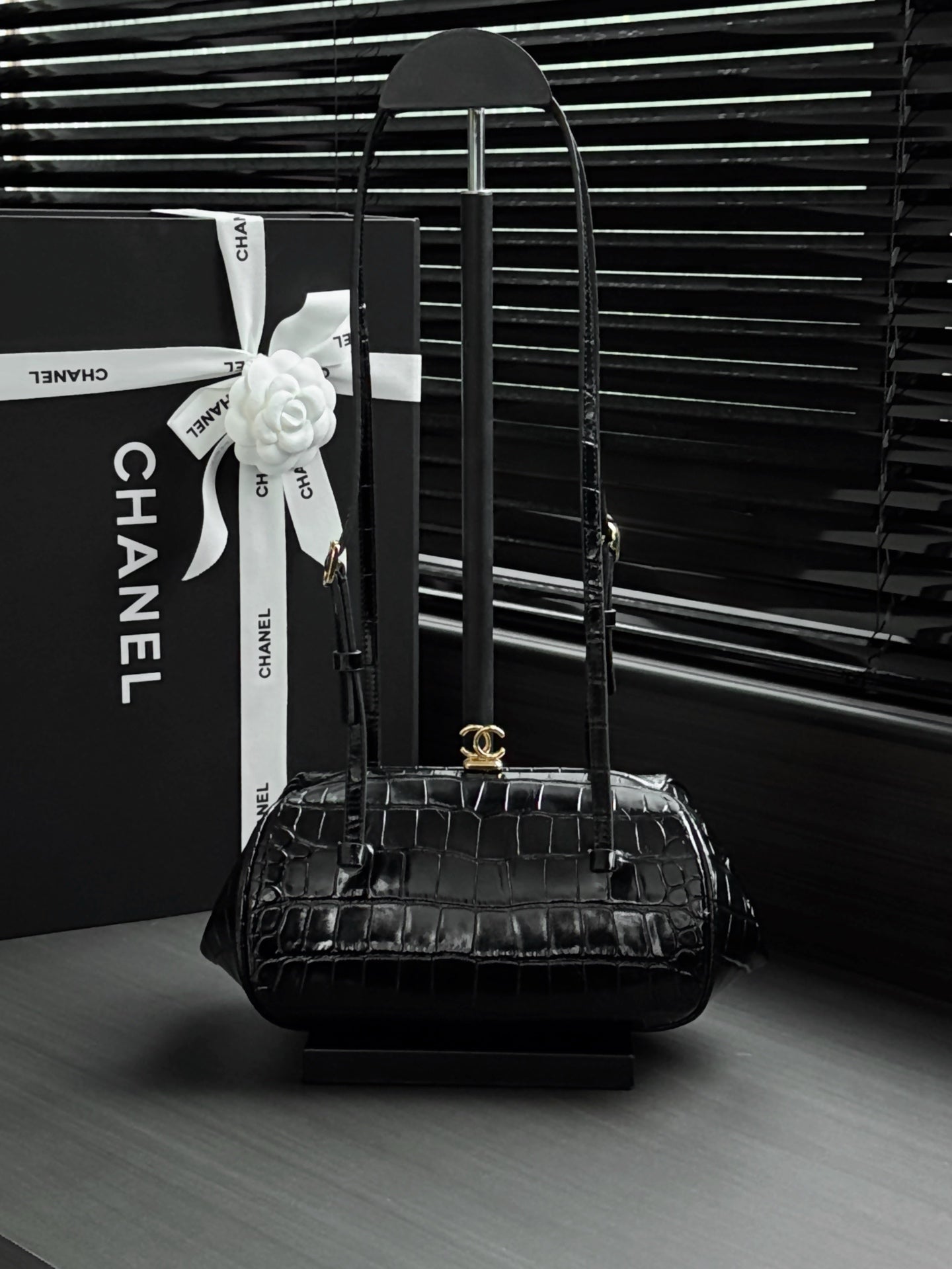 Chanel 2026 Clutch With Strap 28cm Multicolors Leather