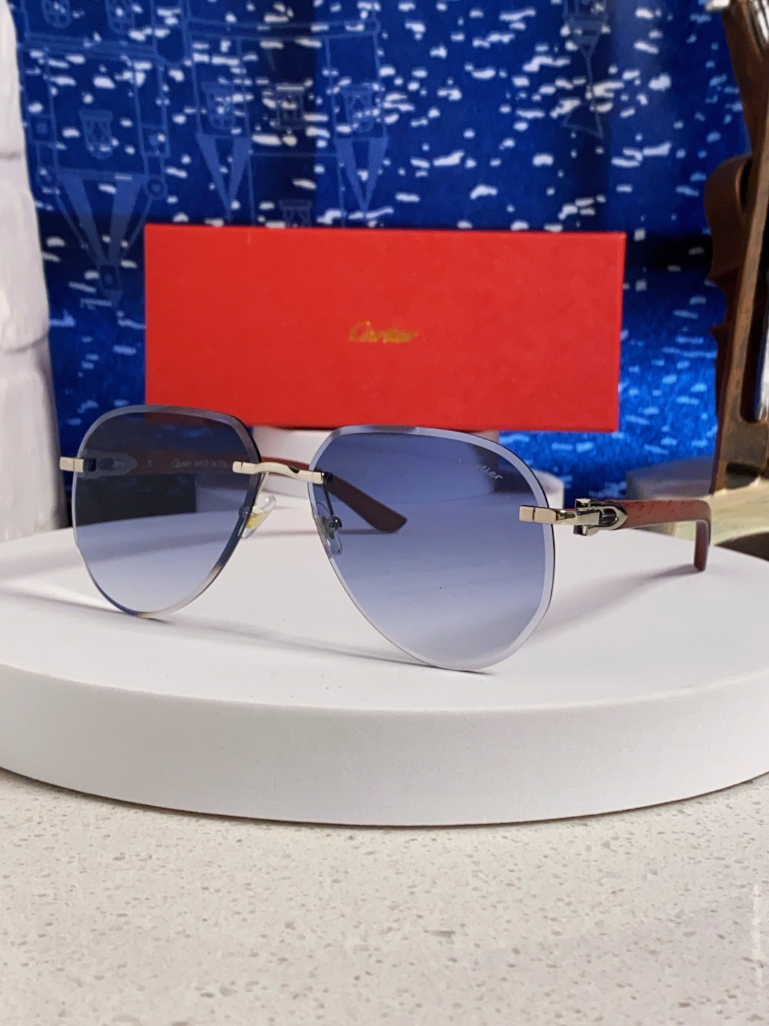 Cartier CT0440S Metal Sunglasses 288050