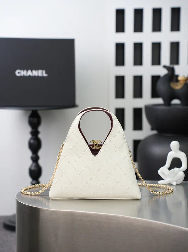 Chanel 2026 Shopping Bag 23cm Calfskin And Gold-tone