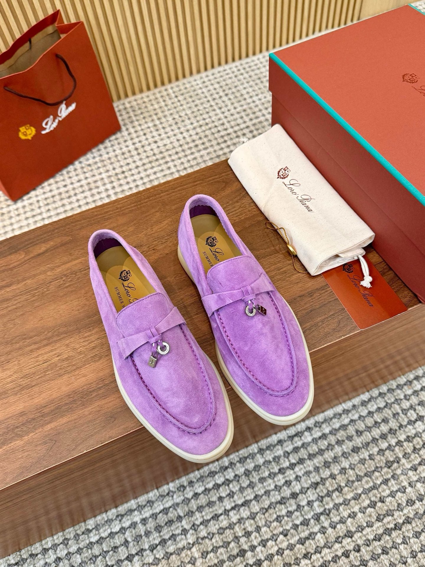 LP 26s Summer Charms Slipper Walk Suede 953314