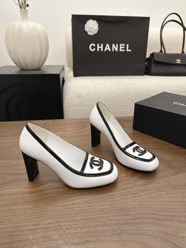 Chanel 2026 Square Toe Pump 9cm Lambskin 191779