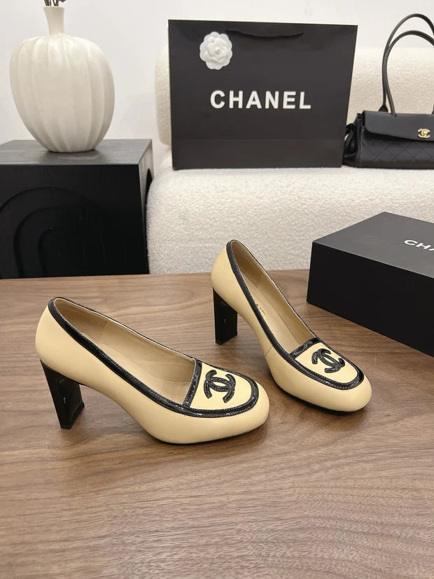 Chanel 2026 Square Toe Pump 9cm Lambskin 191779