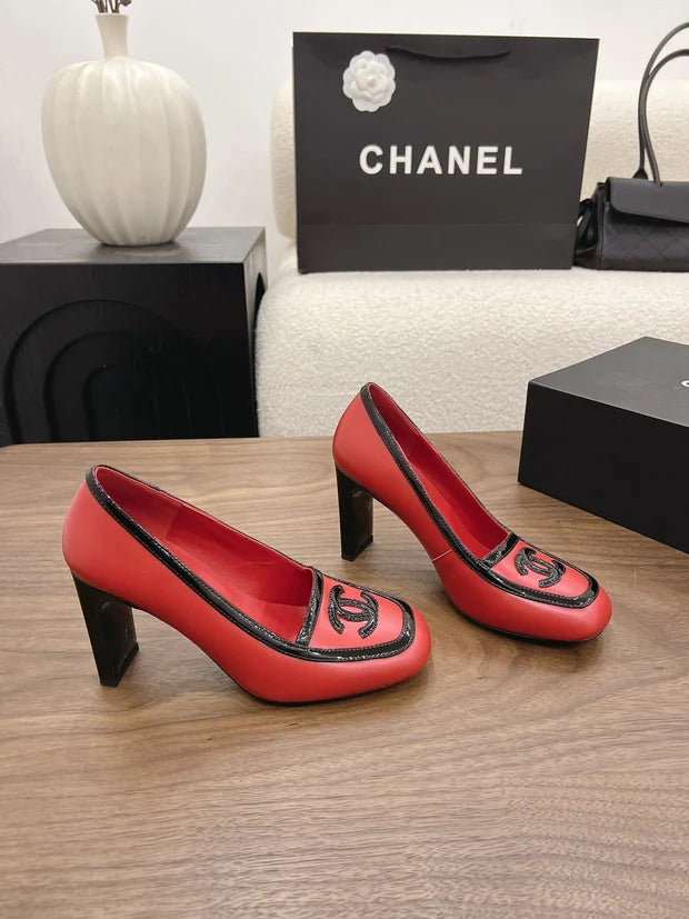 Chanel 2026 Square Toe Pump 9cm Lambskin 191779