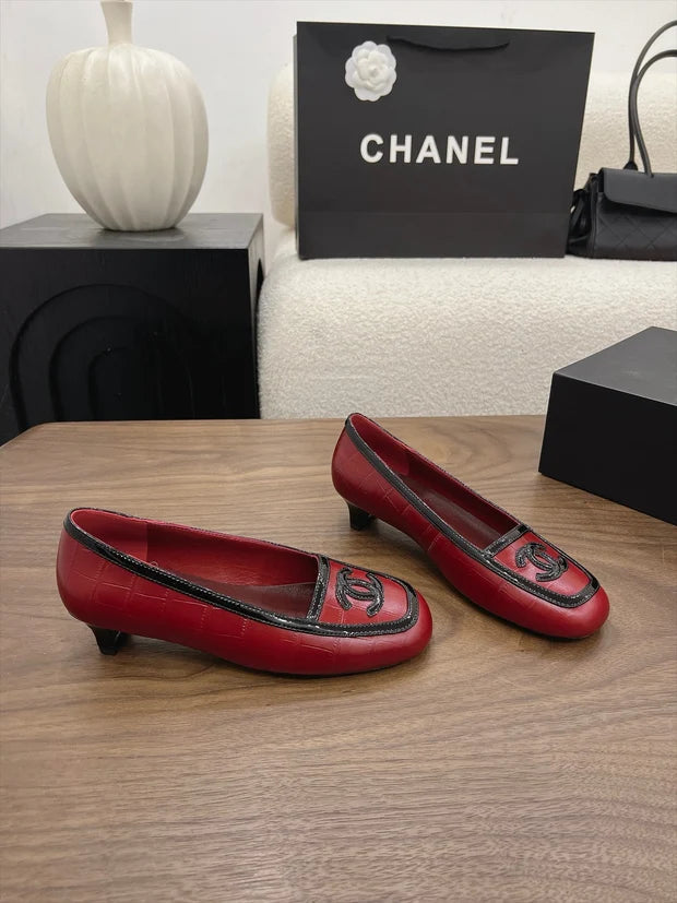 Chanel 2026 Square Toe Pump 4cm Lambskin 191779