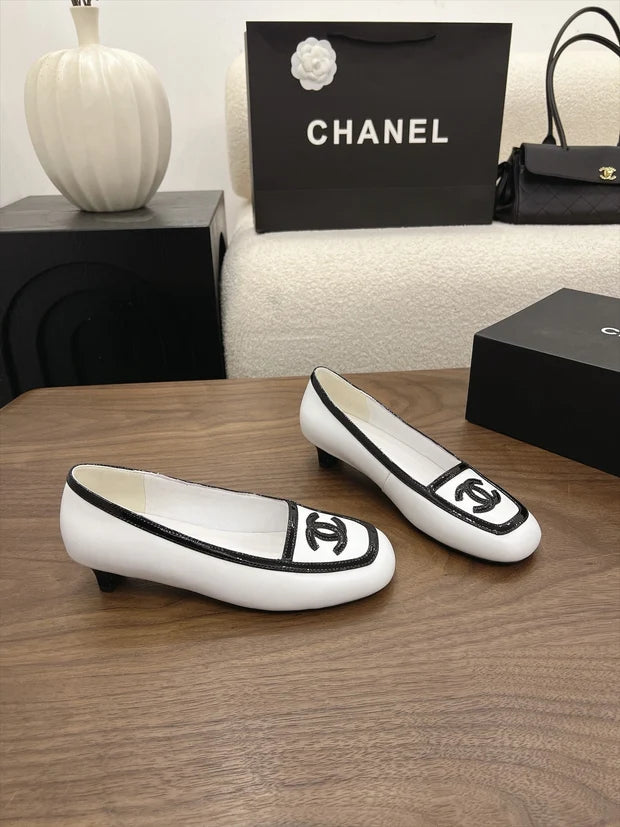 Chanel 2026 Square Toe Pump 4cm Lambskin 191779