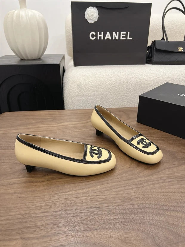 Chanel 2026 Square Toe Pump 4cm Lambskin 191779