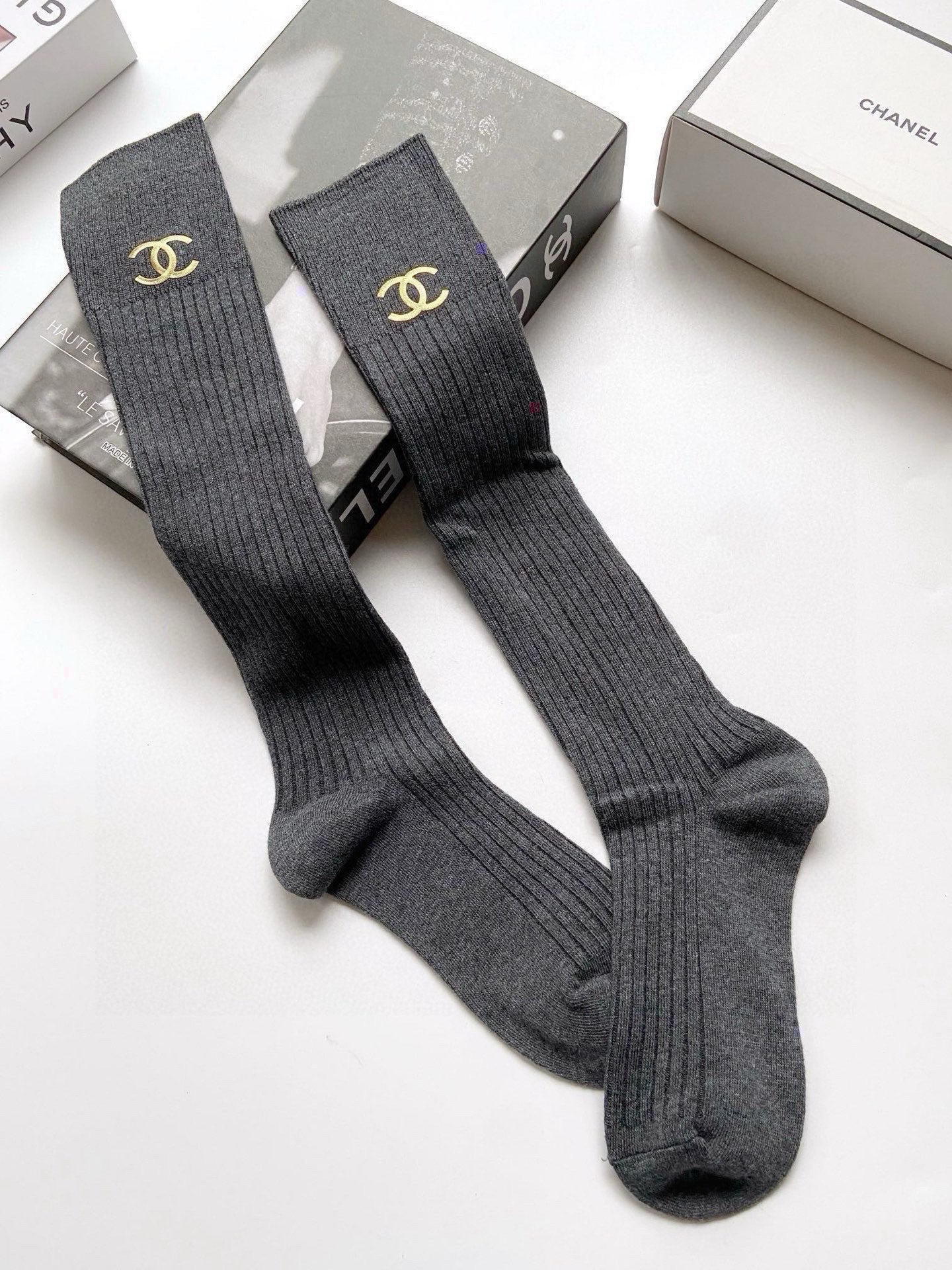 KNEE-HIGH SOCKS 438301 (1 BOX)