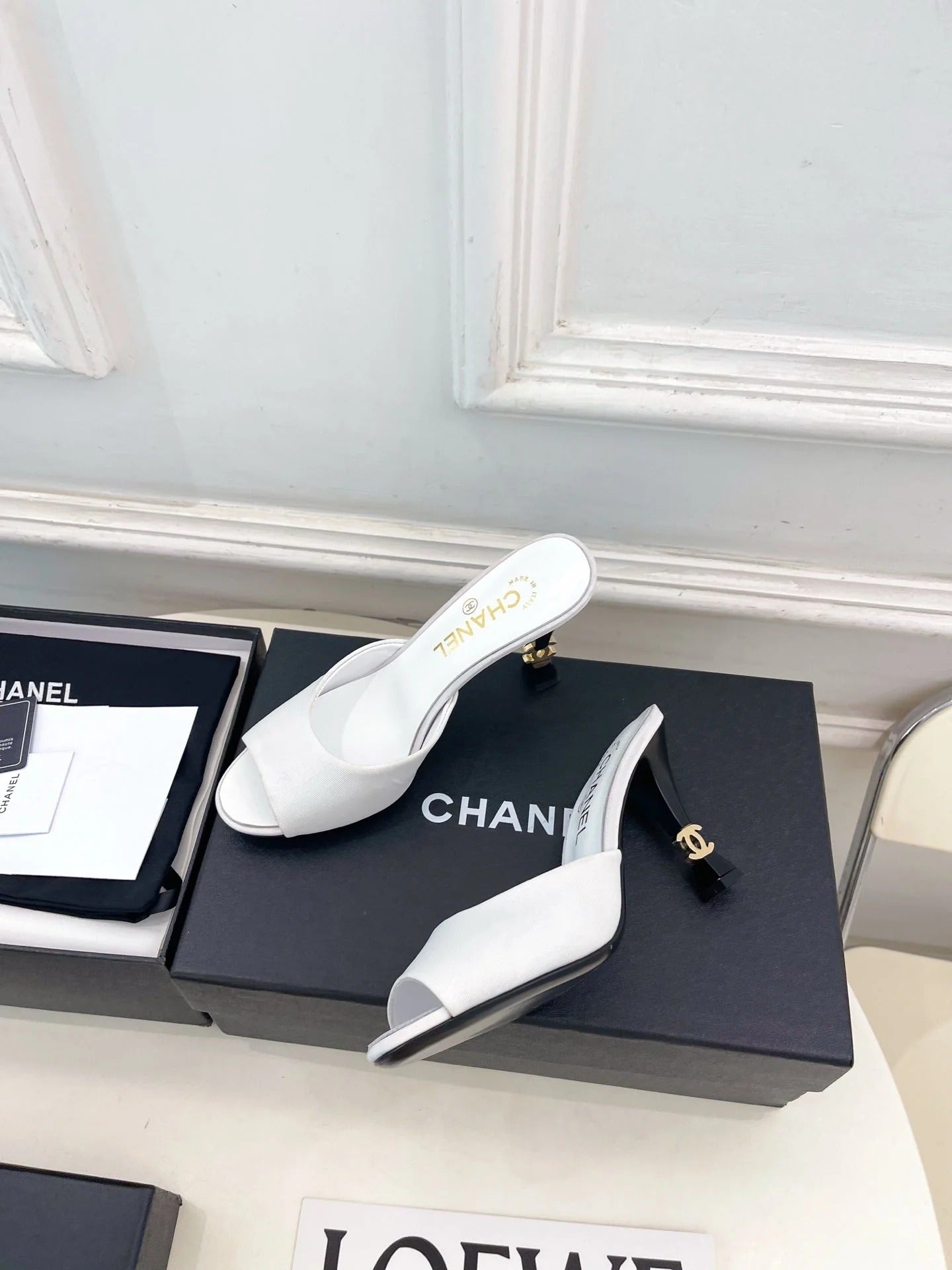 Chanel 2026 Mary Jane High Heels 9cm Lambskin Sheepskin Leather 832335