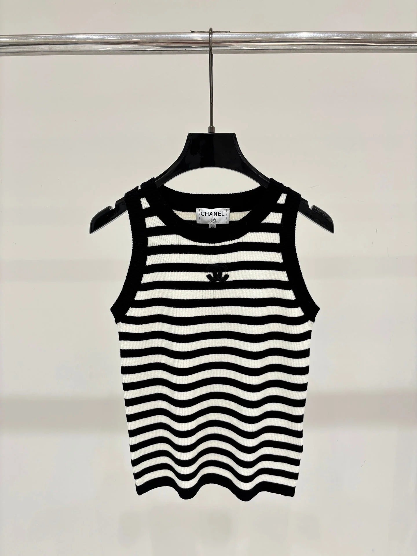 Chanel 2026 Striped Vest Wool 413791