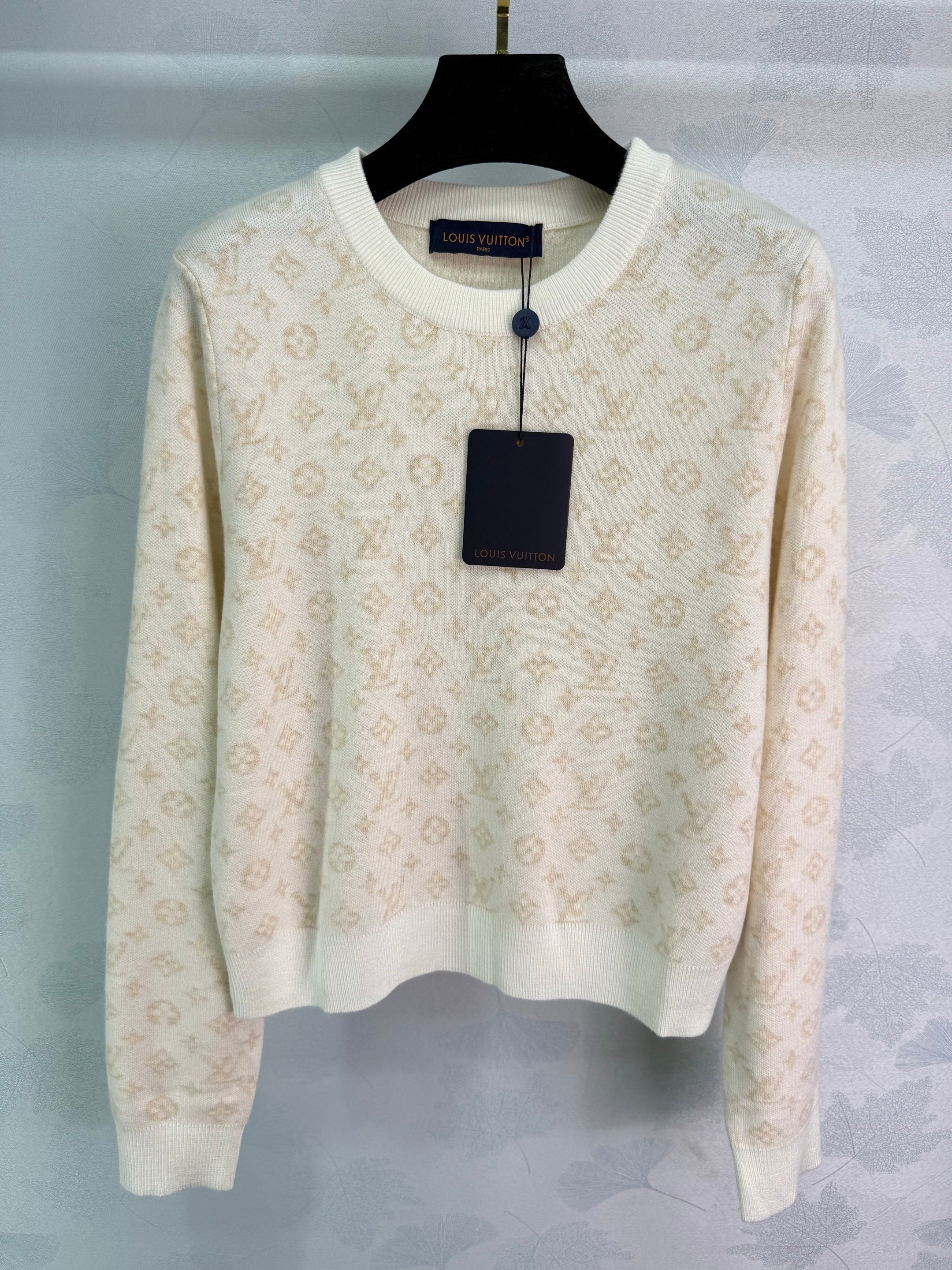 LV 2026 Monogram Knit Sweater Wool
