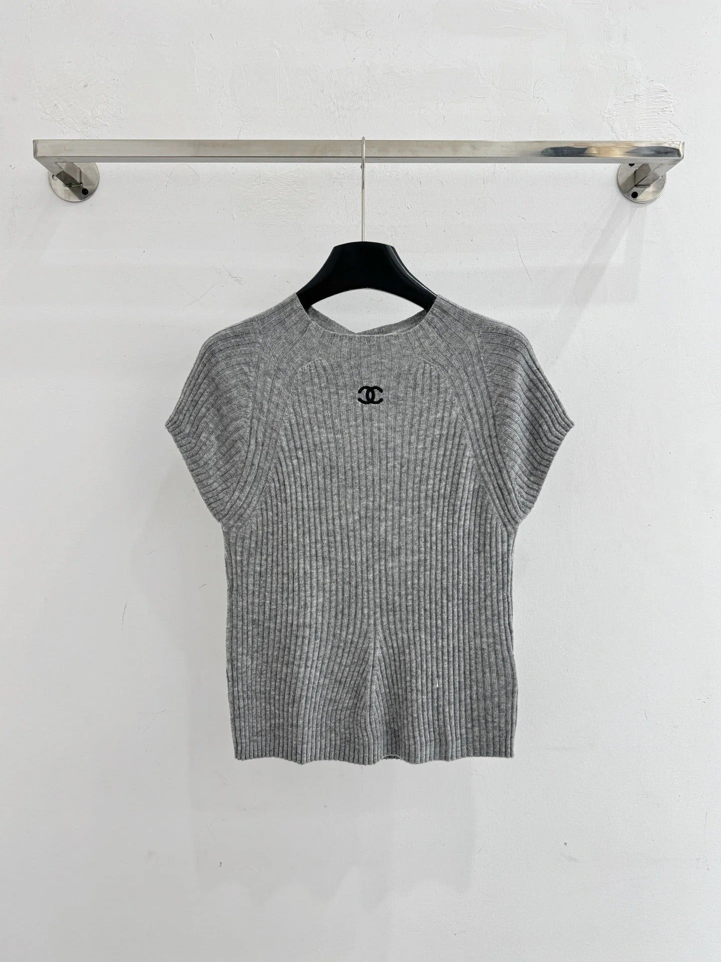 Chanel 2026 Short-Sleeve Shirt Wool 732780