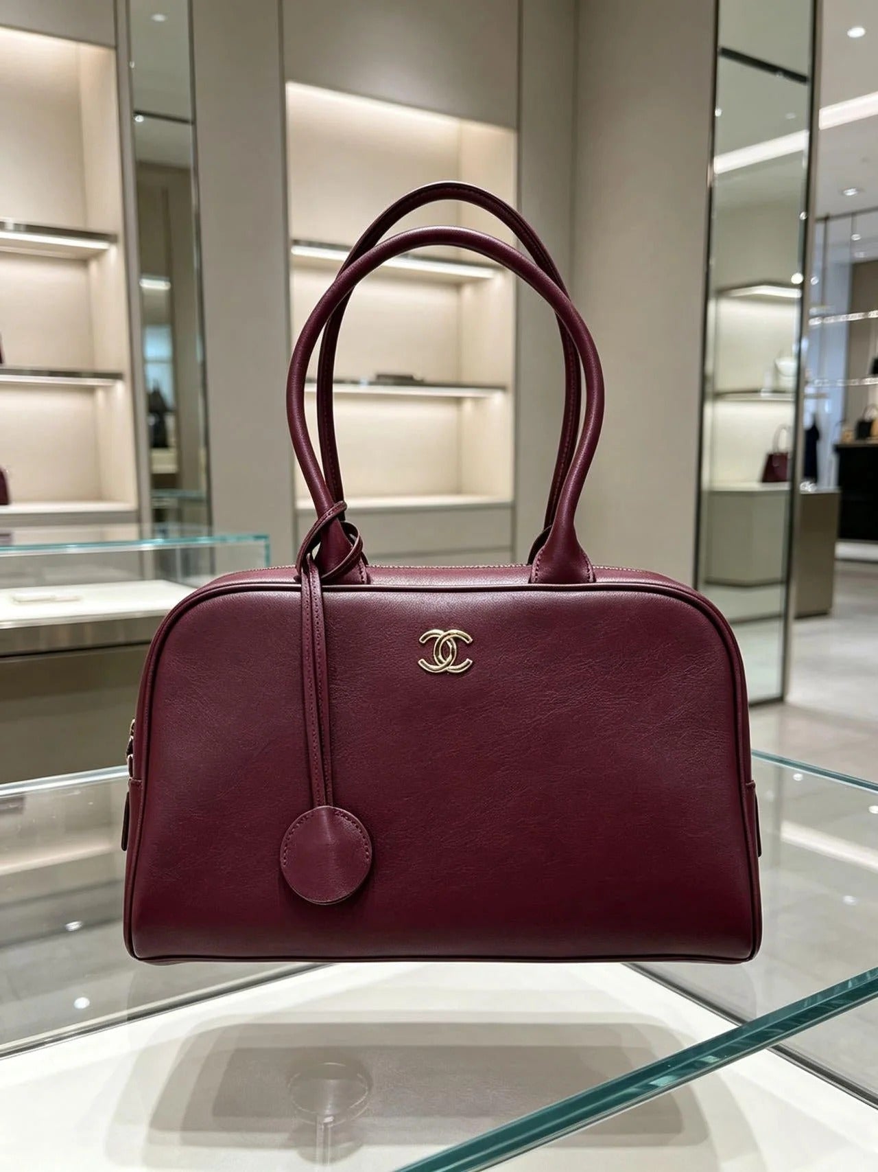 Chanel 2026 Bowling Bag 29cm Multicolors Calfskin