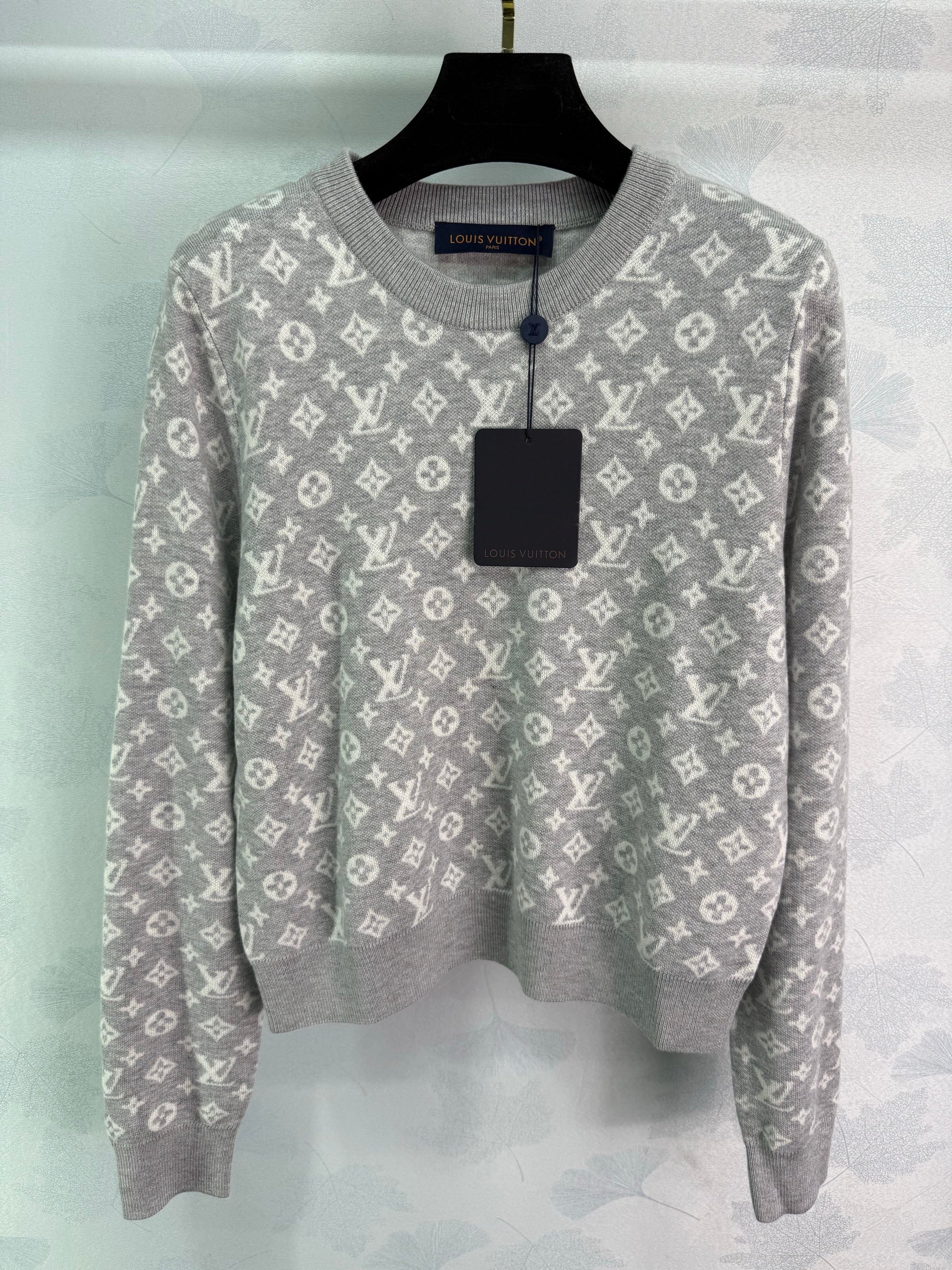 LV 2026 Monogram Knit Sweater Wool