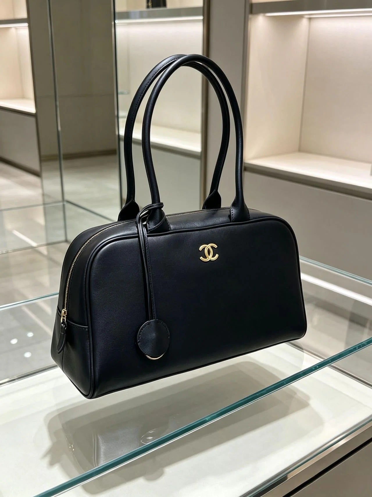 Chanel 2026 Bowling Bag 29cm Multicolors Calfskin
