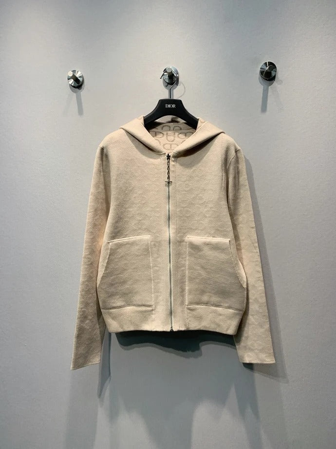 Hermes 2026 Hooded Cardigan Wool 413938