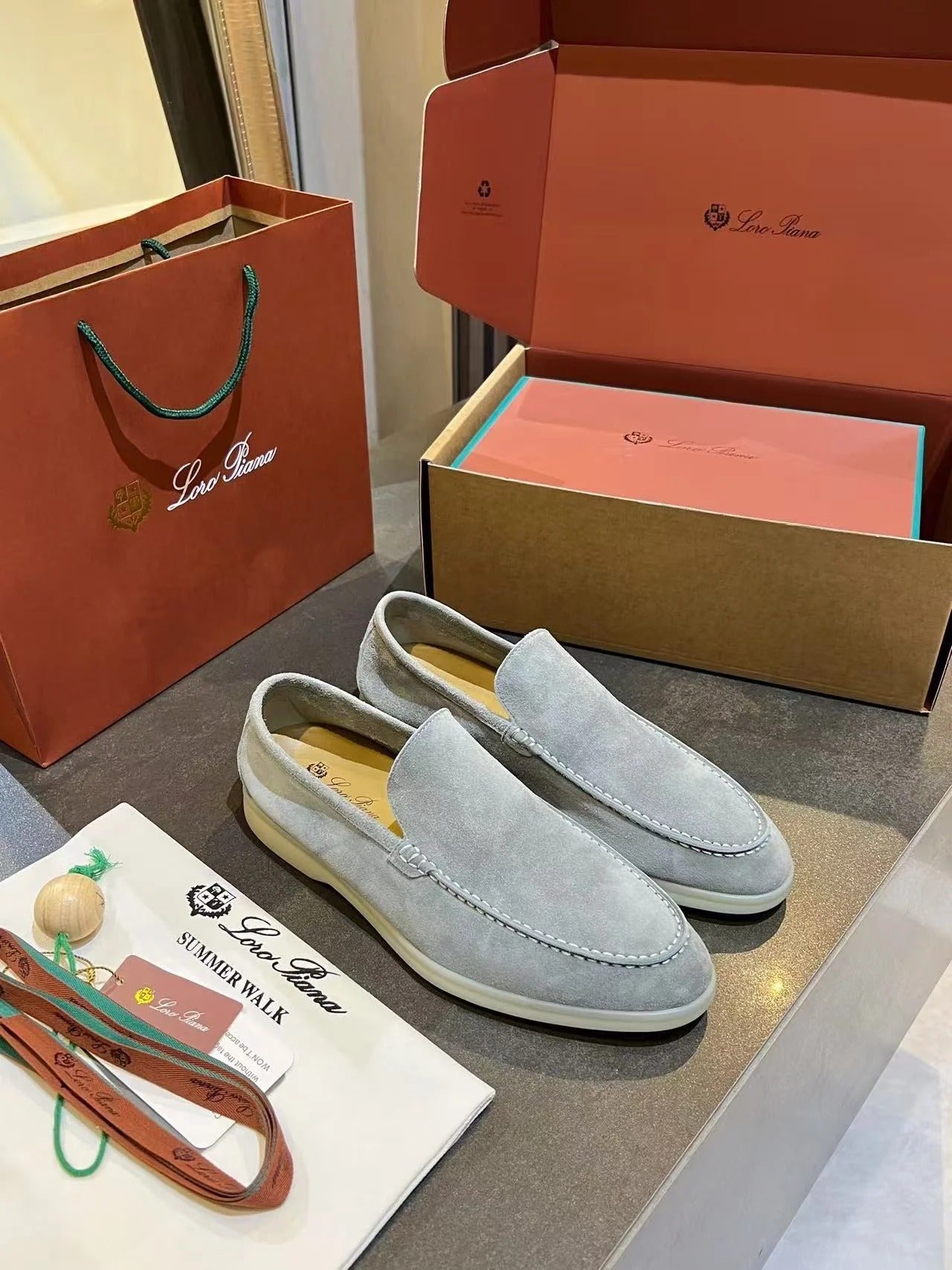 Loro Piana 2026 Summer Walk Loafer Suede 921953