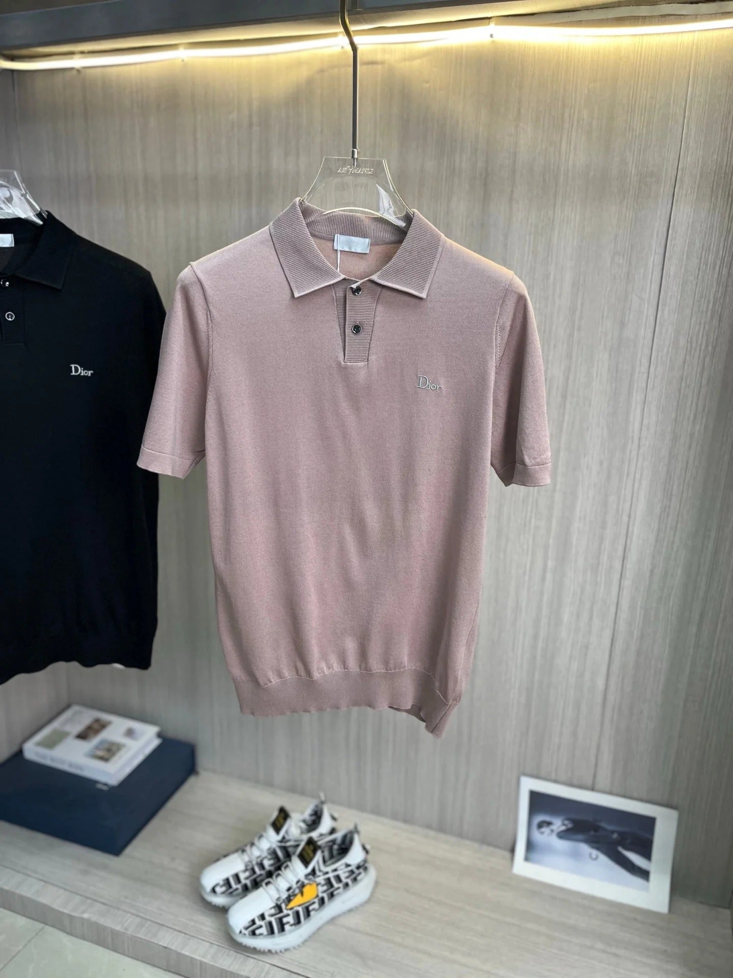 CD 2026 Casual Polo Shirt Tencel Polyester 316962
