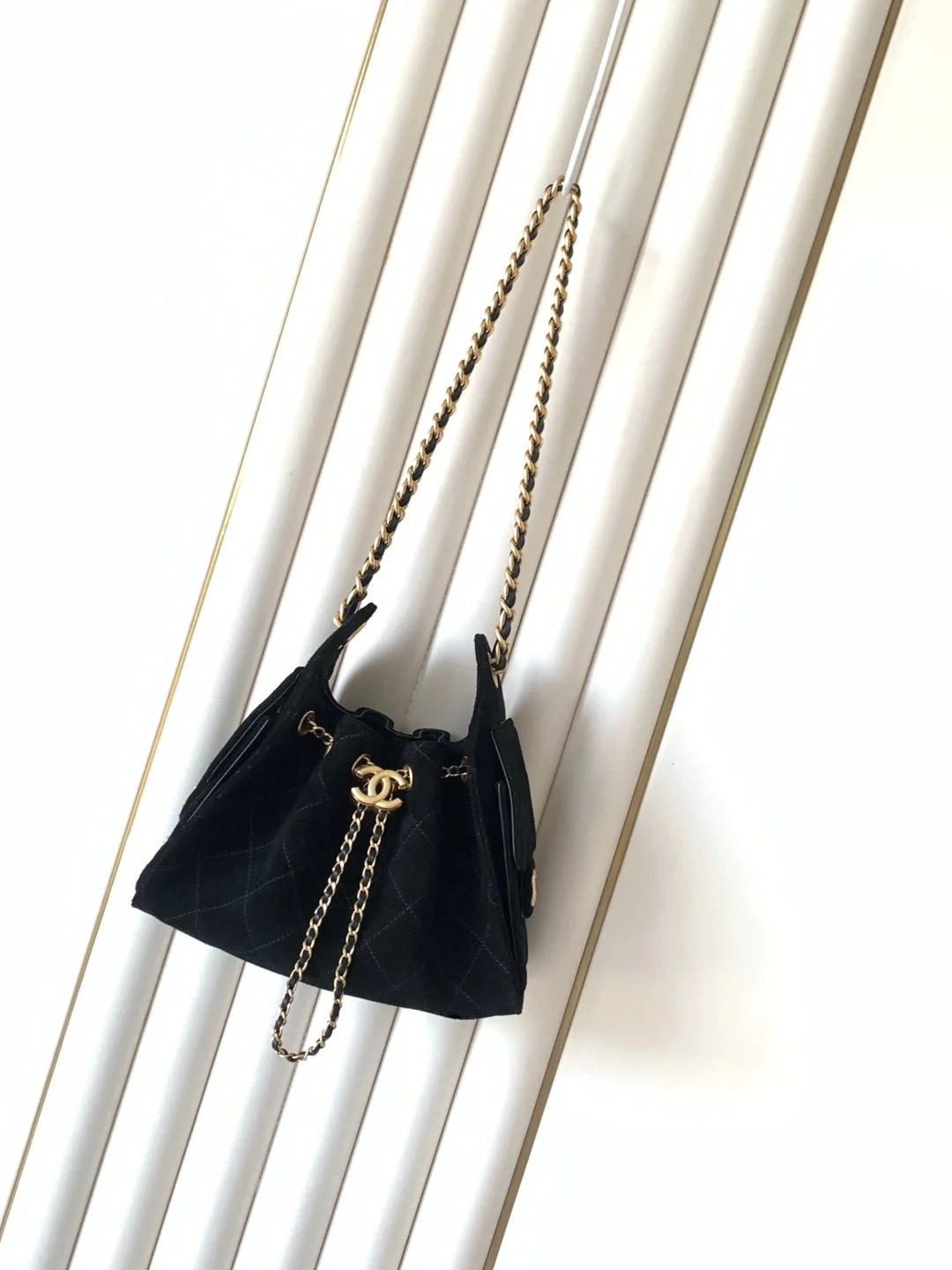 Chanel 2026 Hobo Bag 22cm And 30cm Suede Leather
