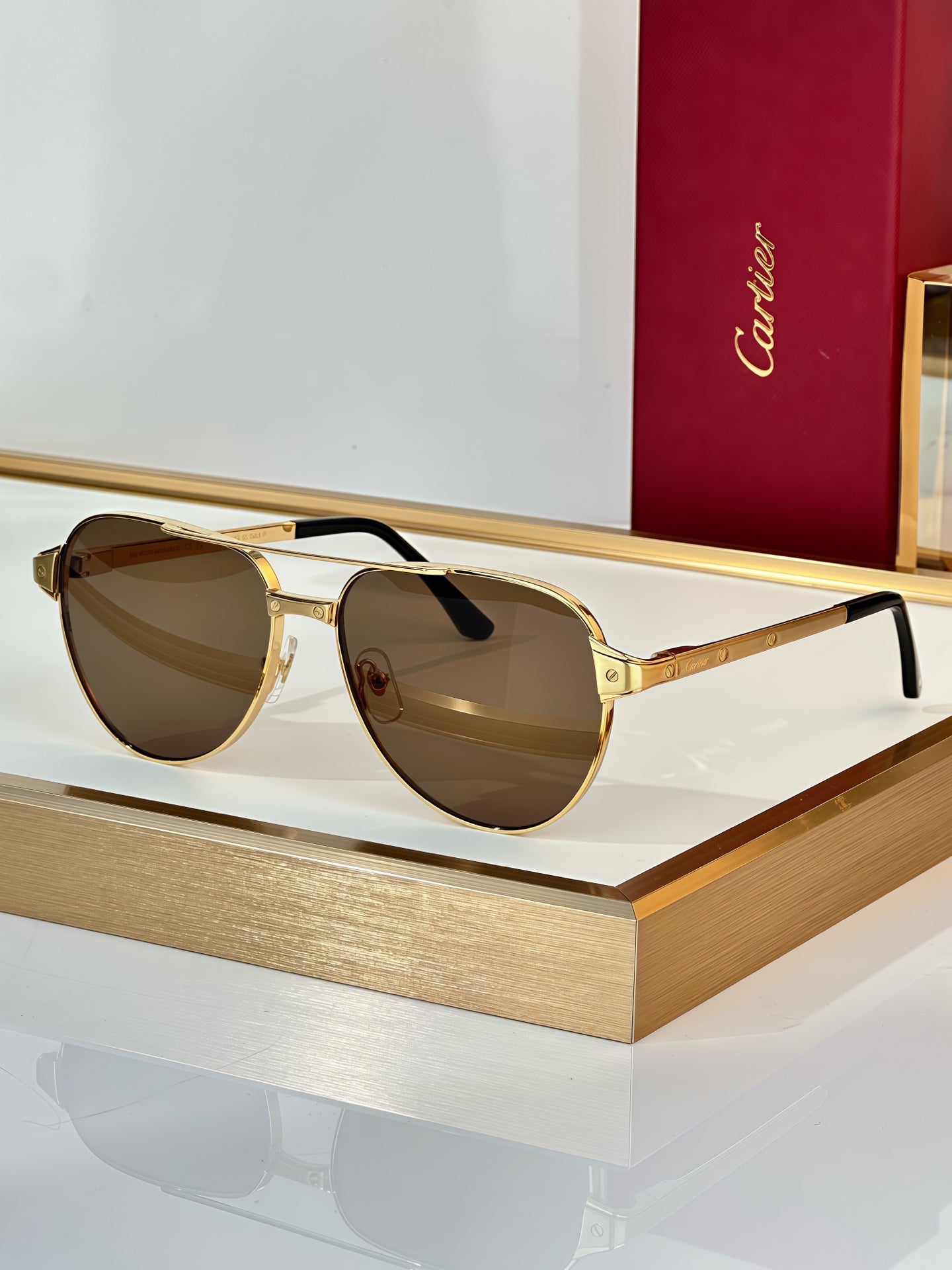 Cartier CT0425S Metal Sunglasses 189545
