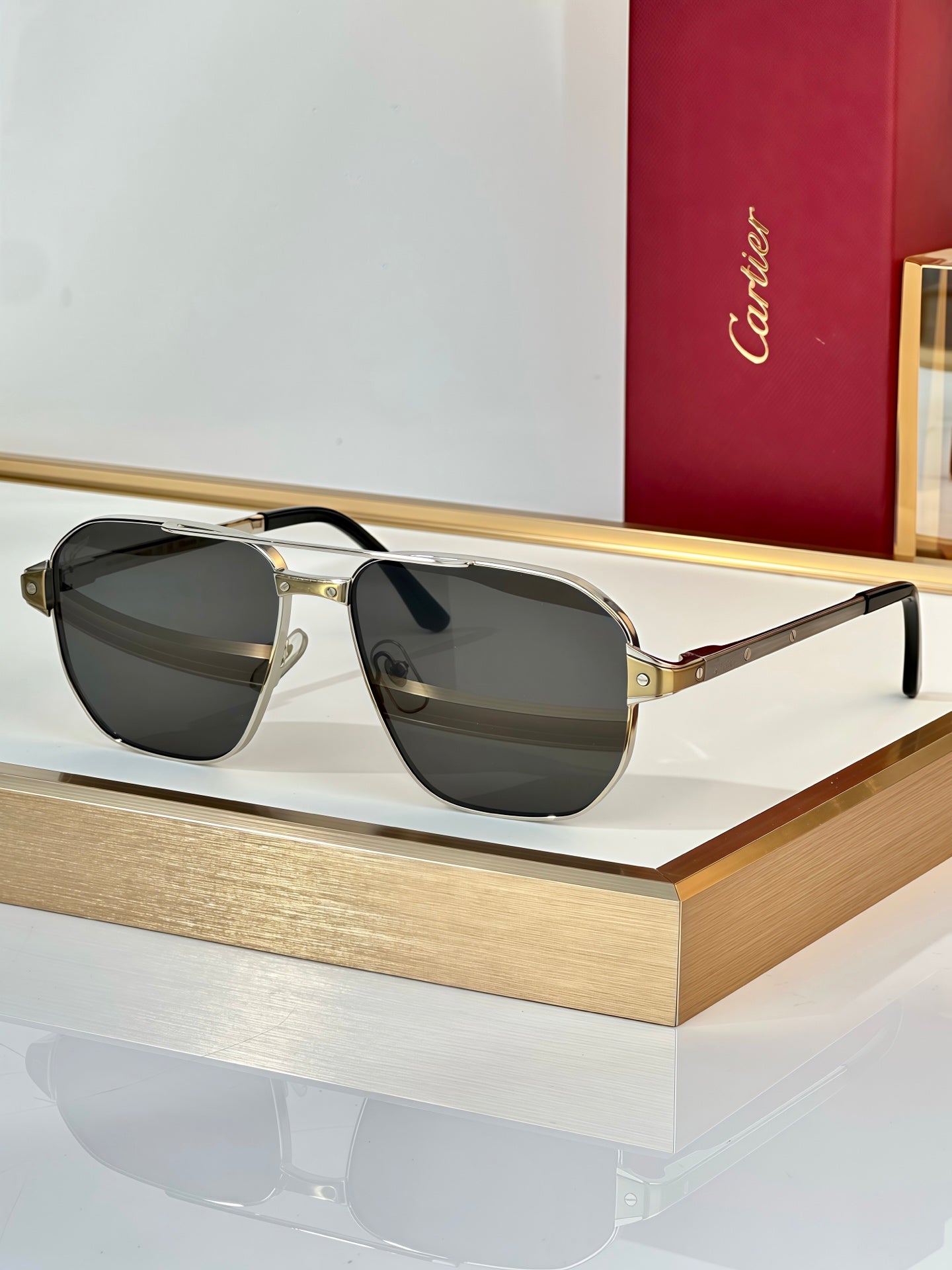 Cartier CT0424S Metal Sunglasses 189547