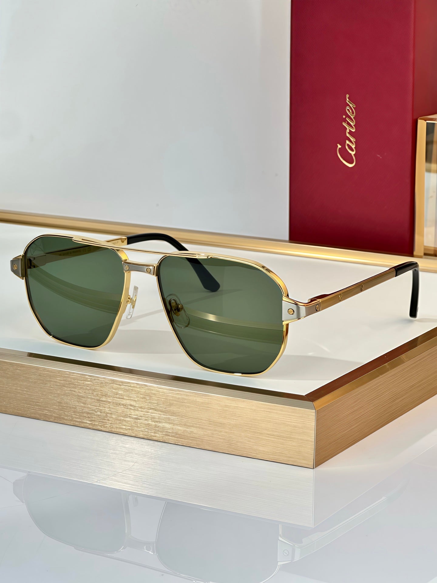 Cartier CT0424S Metal Sunglasses 189547