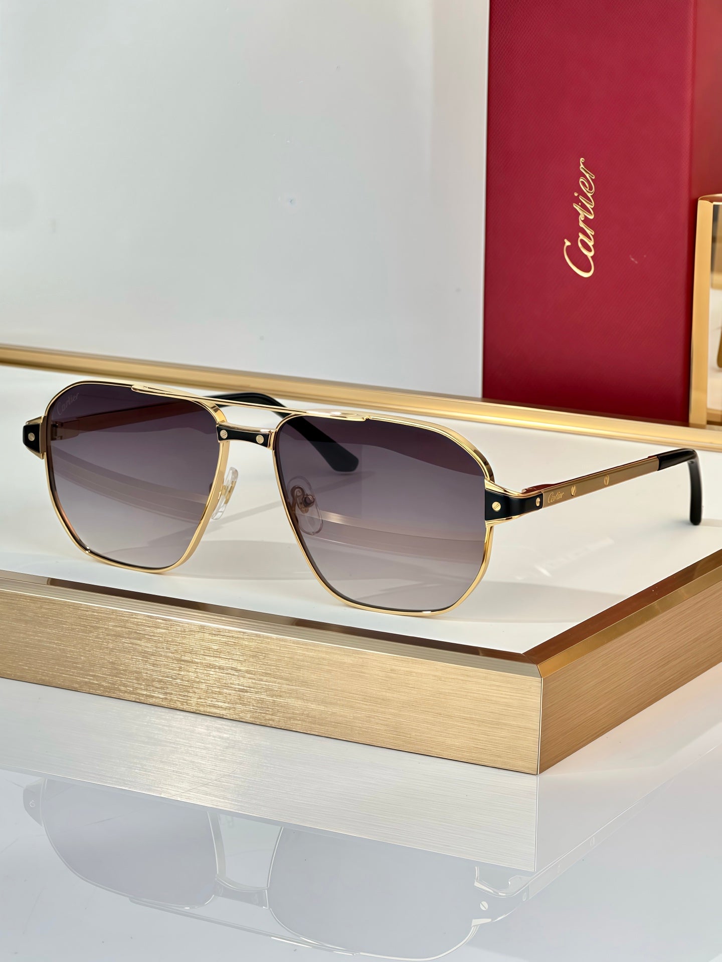 Cartier CT0424S Metal Sunglasses 189547