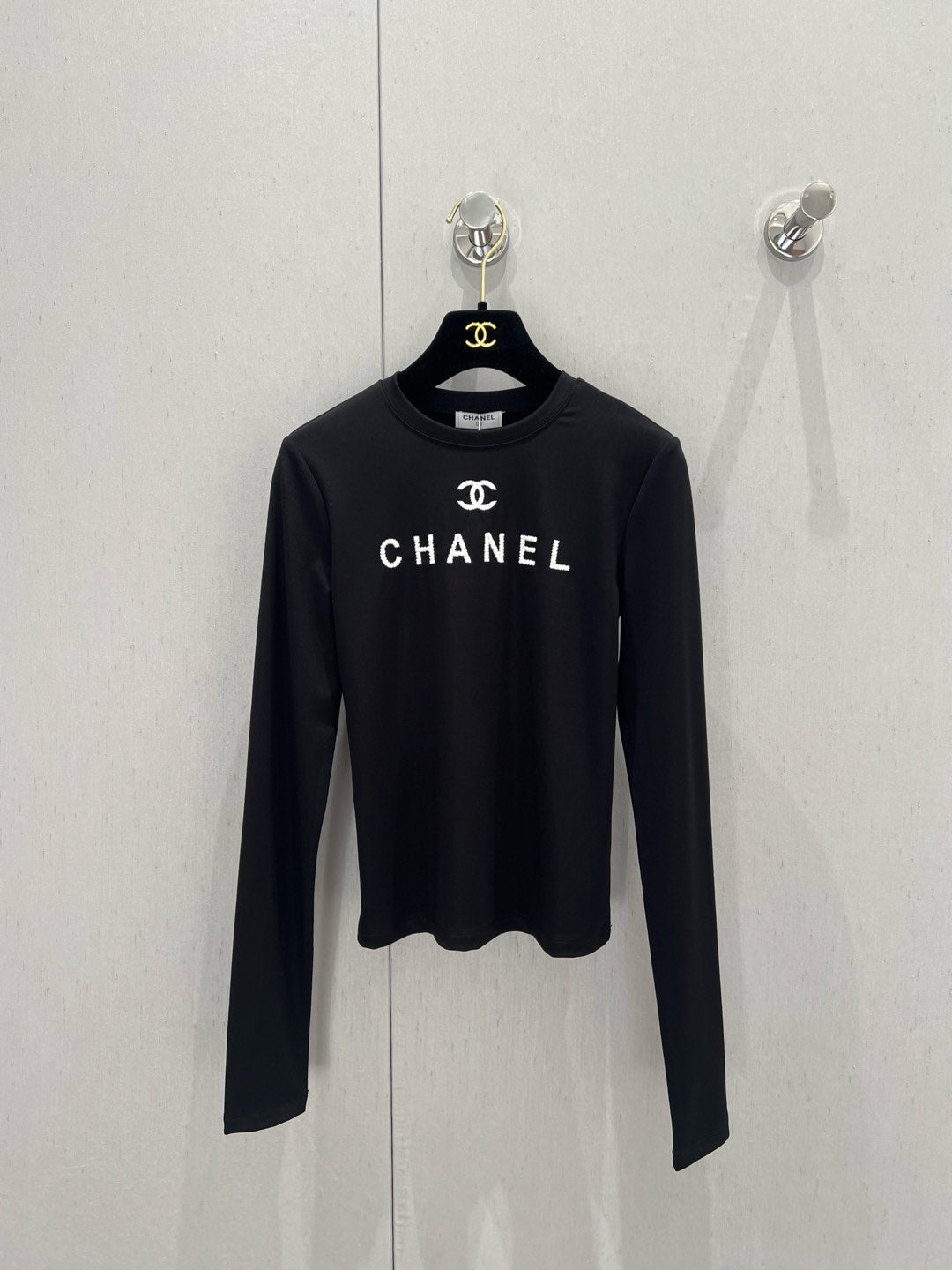 CC Long Sleeve T-shirt Tencel Fabric
