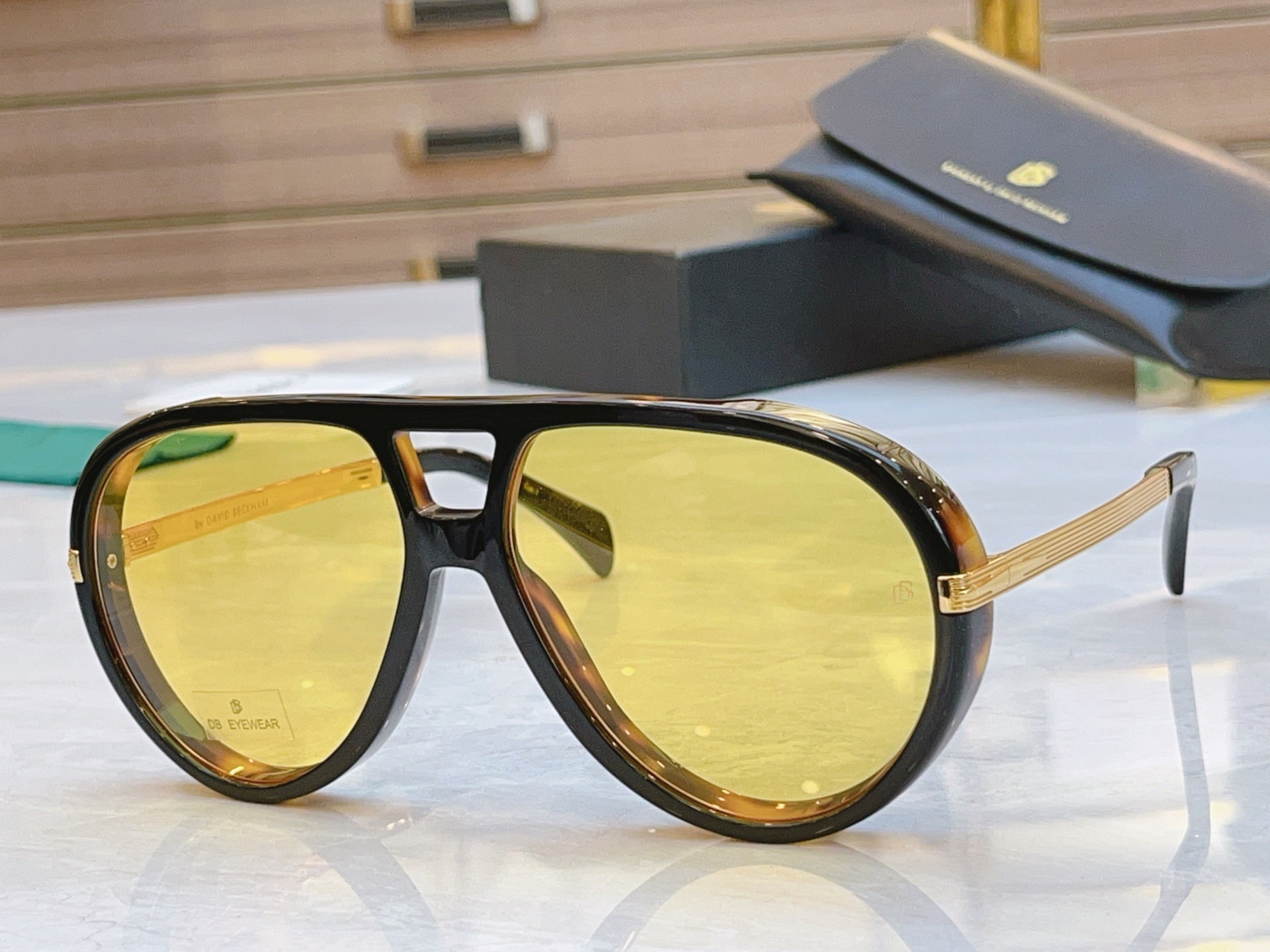 David Beckham DB 99/Voyager Metal Sunglasses 189553