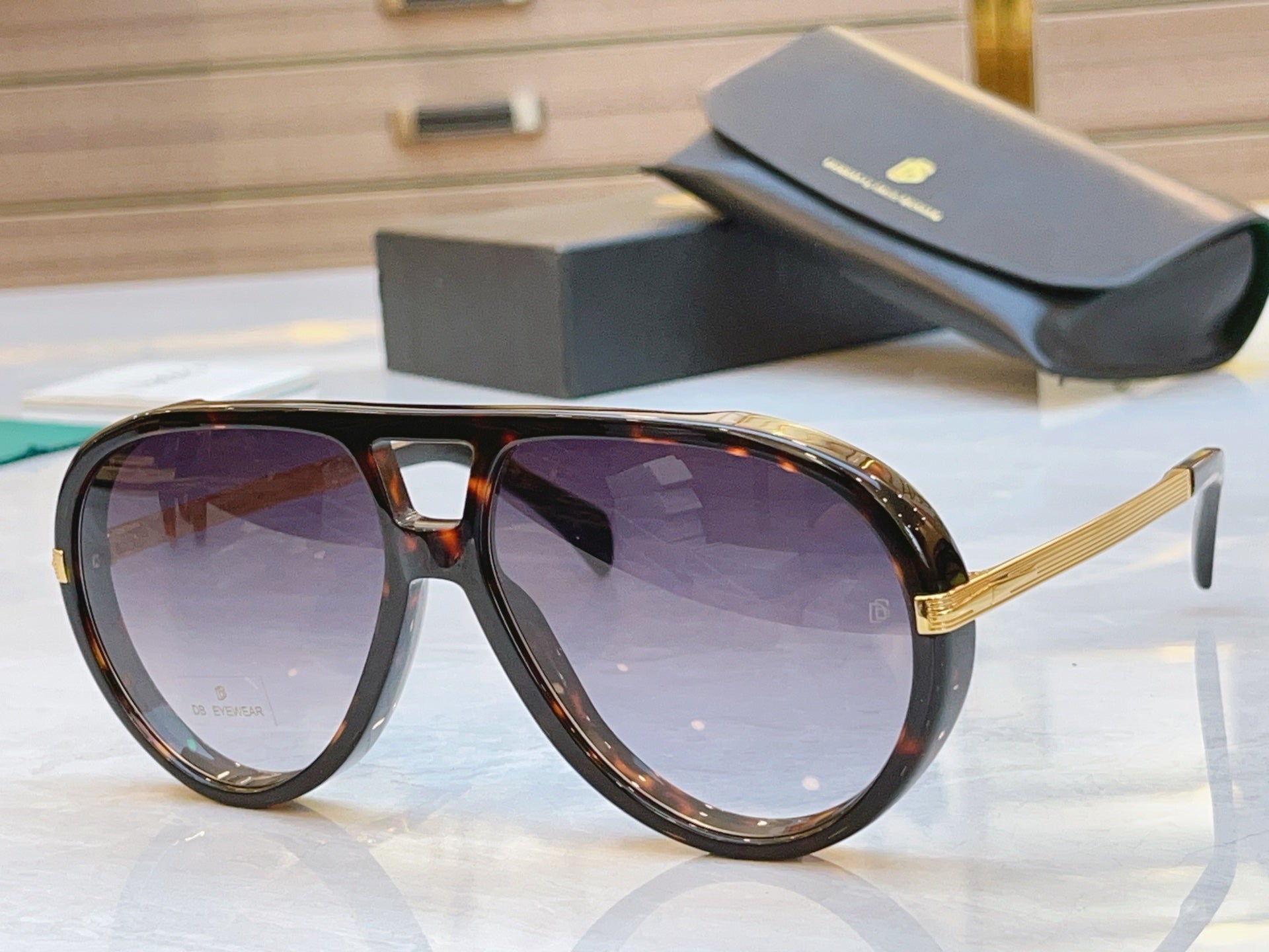David Beckham DB 99/Voyager Metal Sunglasses 189553