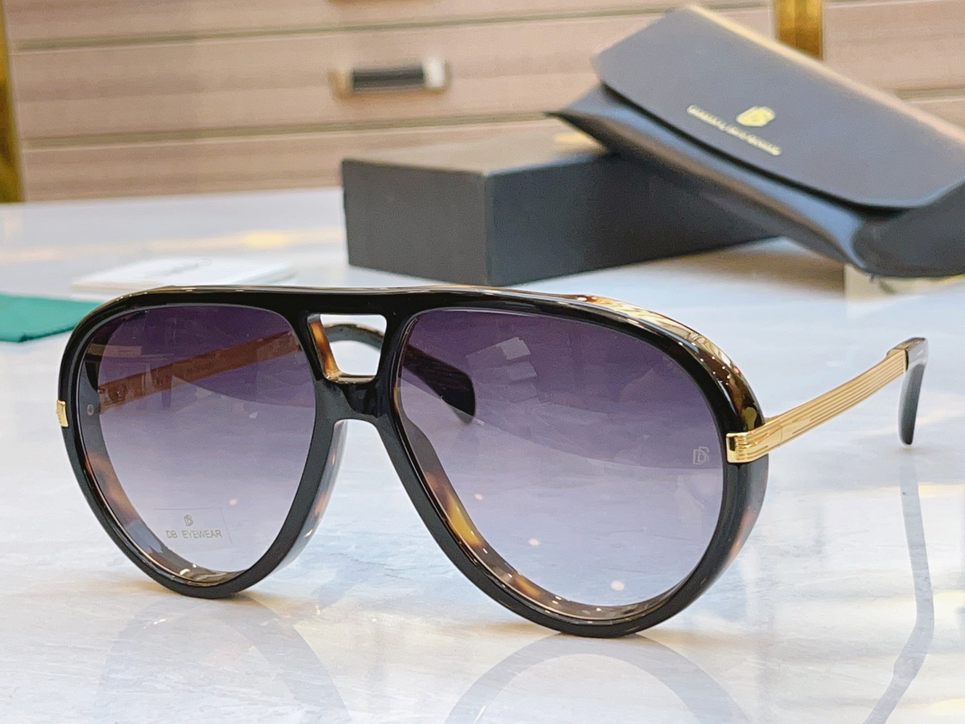 David Beckham DB 99/Voyager Metal Sunglasses 189553