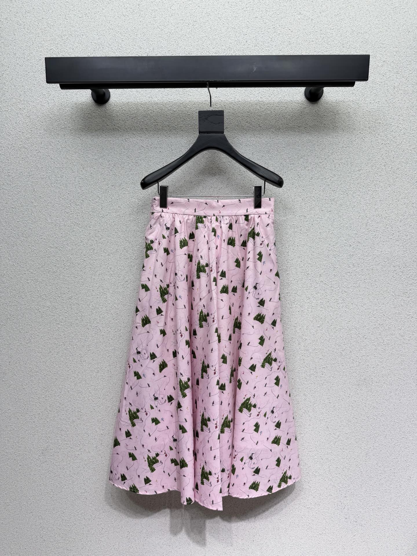 LV Mesh Midi Skirt Polyester 398310
