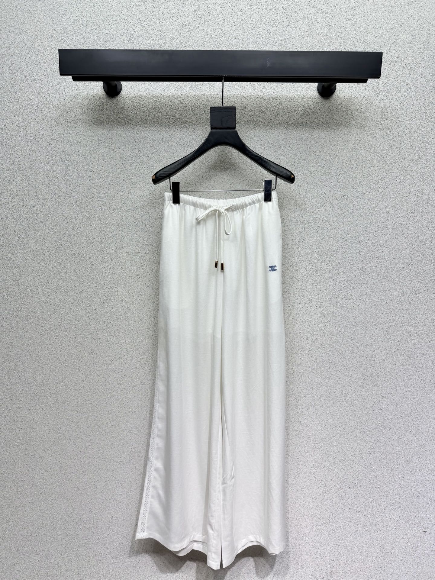 Celine Casual Trousers Lyocell Linen 398293