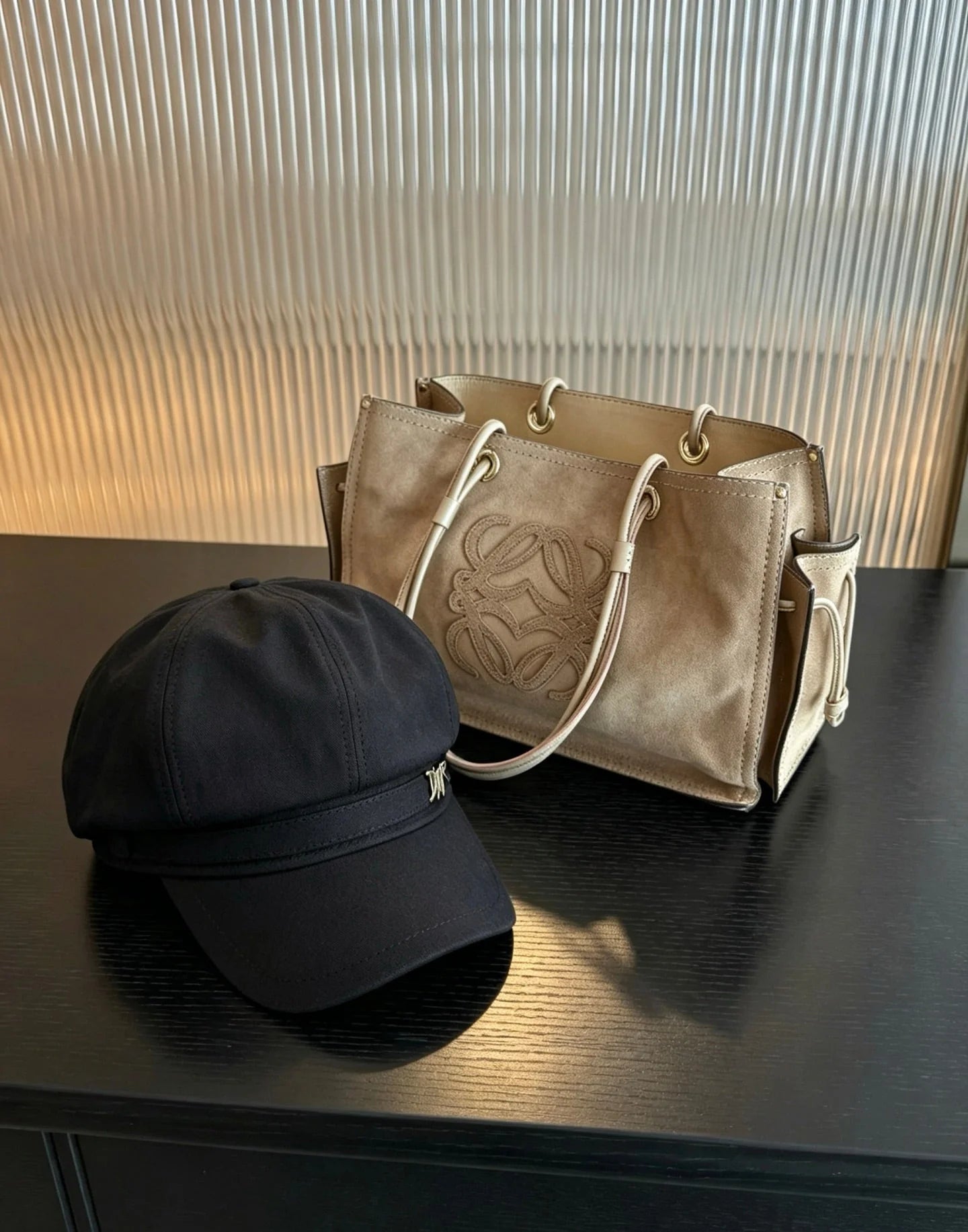 Celine Bucket Triomphe Knitted Hat 212771