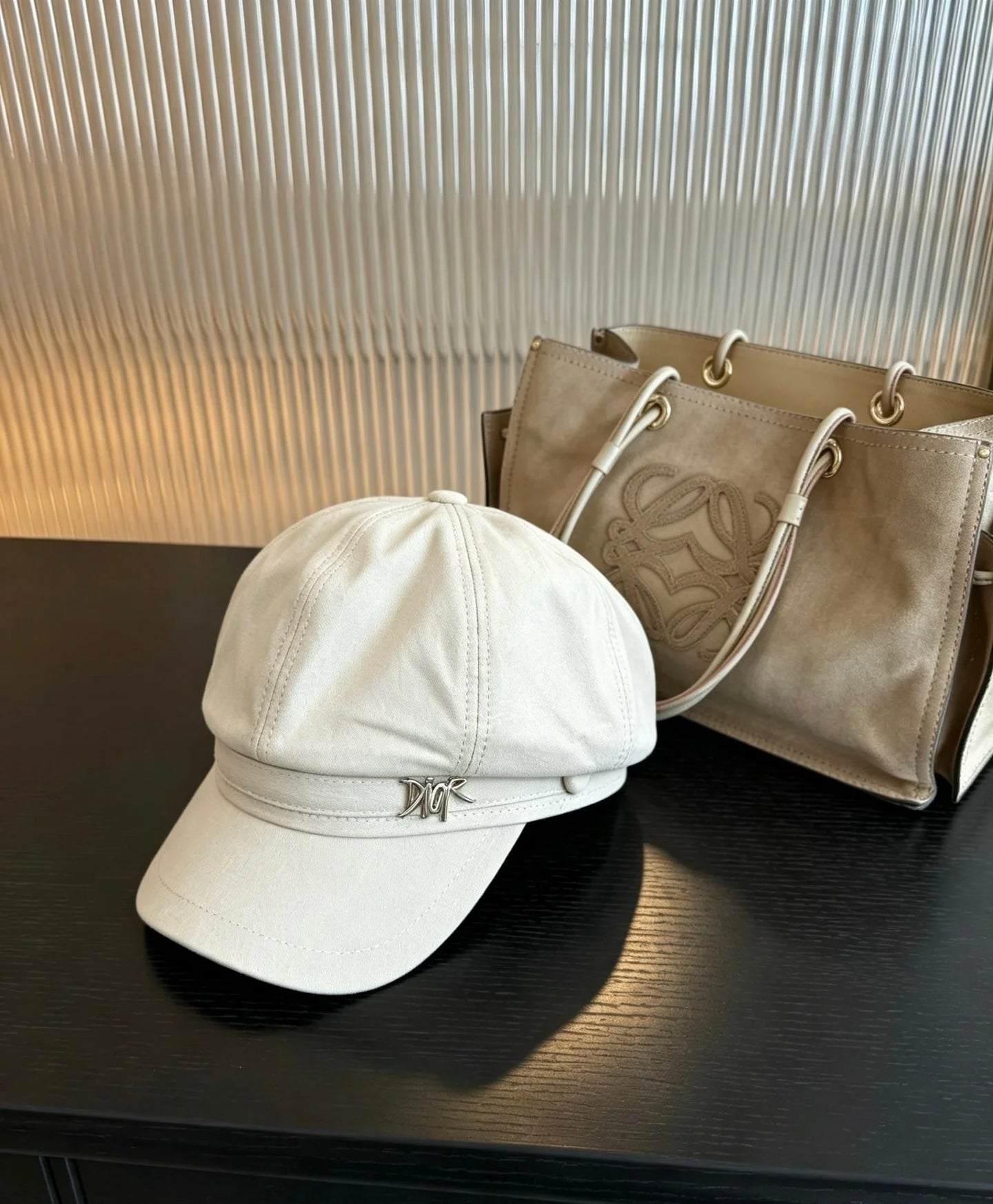 Celine Bucket Triomphe Knitted Hat 212771