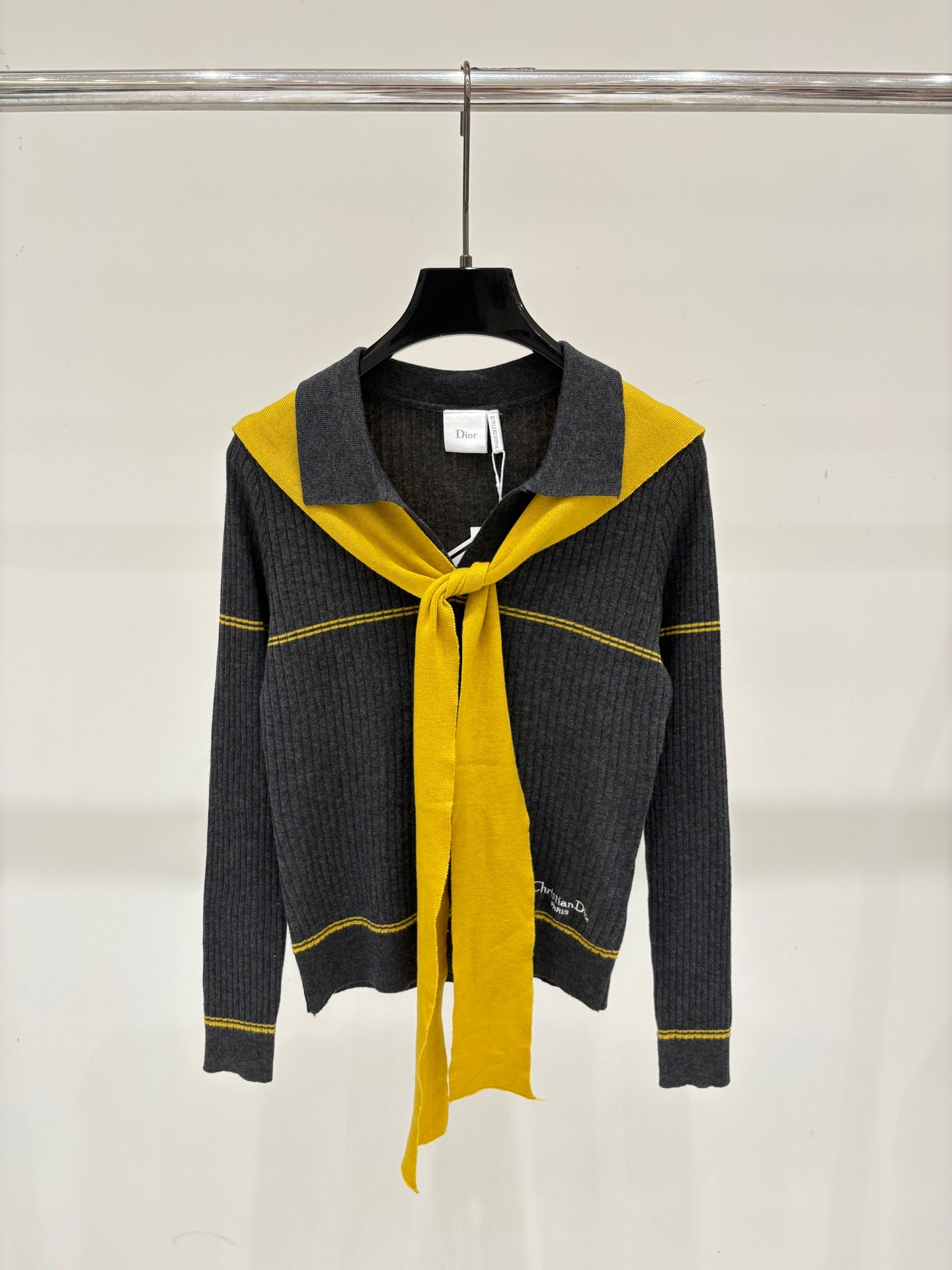 Dior 2026 Long-Sleeved Polo Sweater Wool 431818