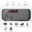 Videoprojecteur THUNDEAL TD97 Full HD 1080P WiFi LED TD97 pour Home cinéma Android 3D 2K 4K-Magcubic